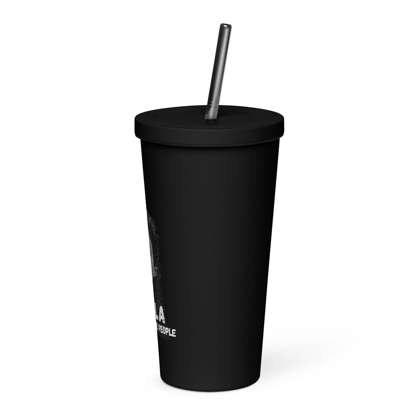 Kamala For President Insulated Tumbler With A Straw