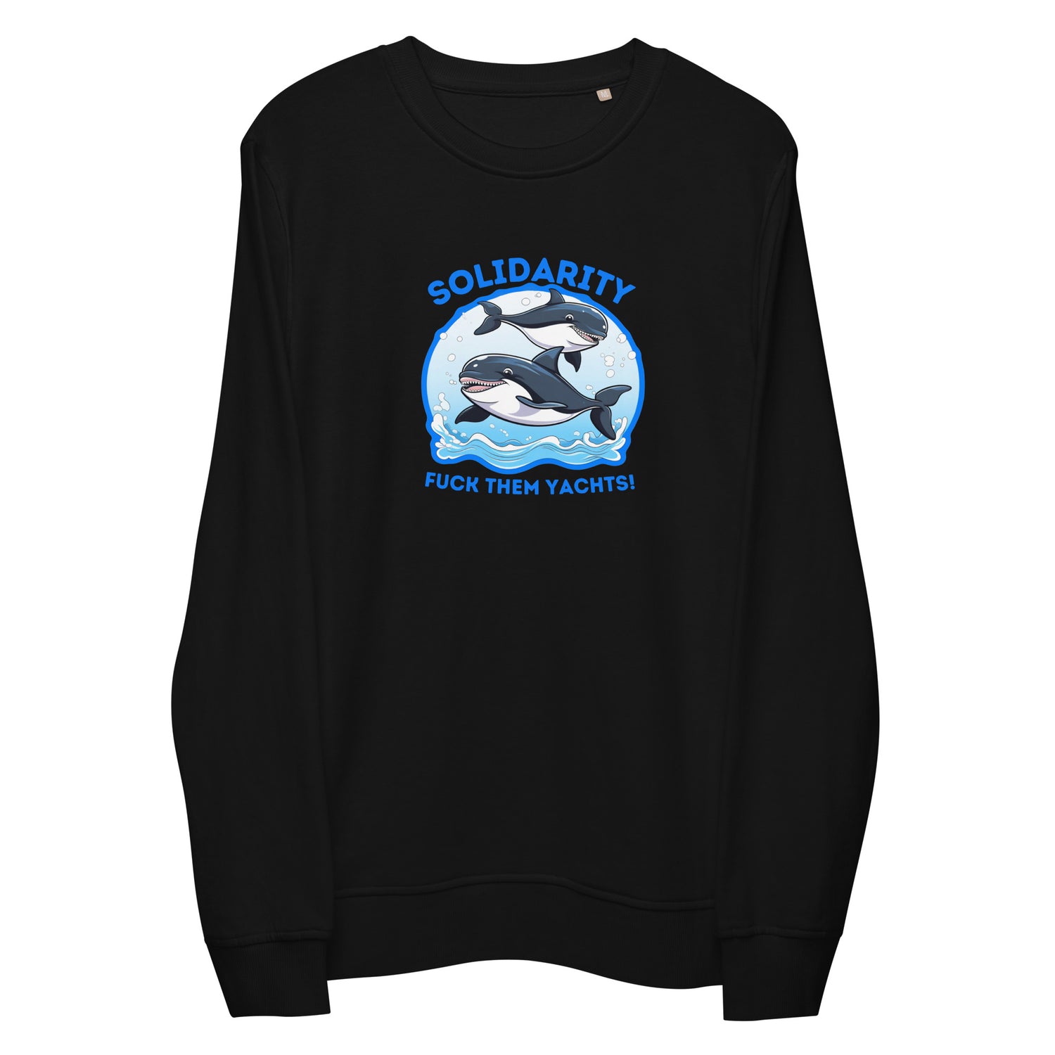 Orca Solidarity Unisex Organic Sweatshirt