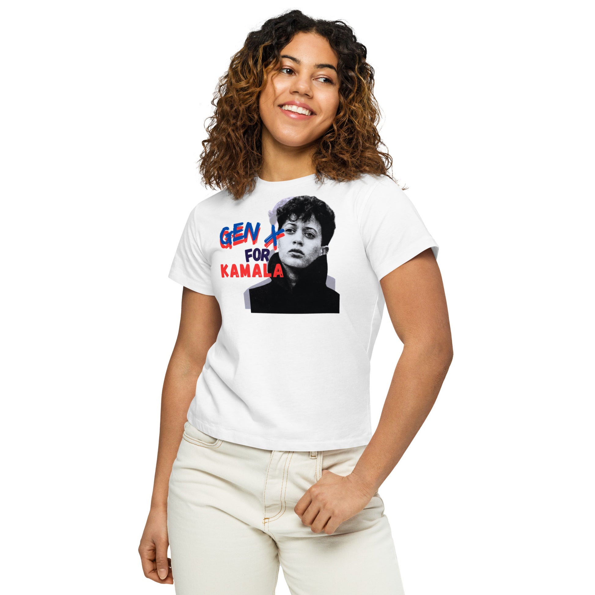 Kamala for President Women’s High-Waisted T-Shirt