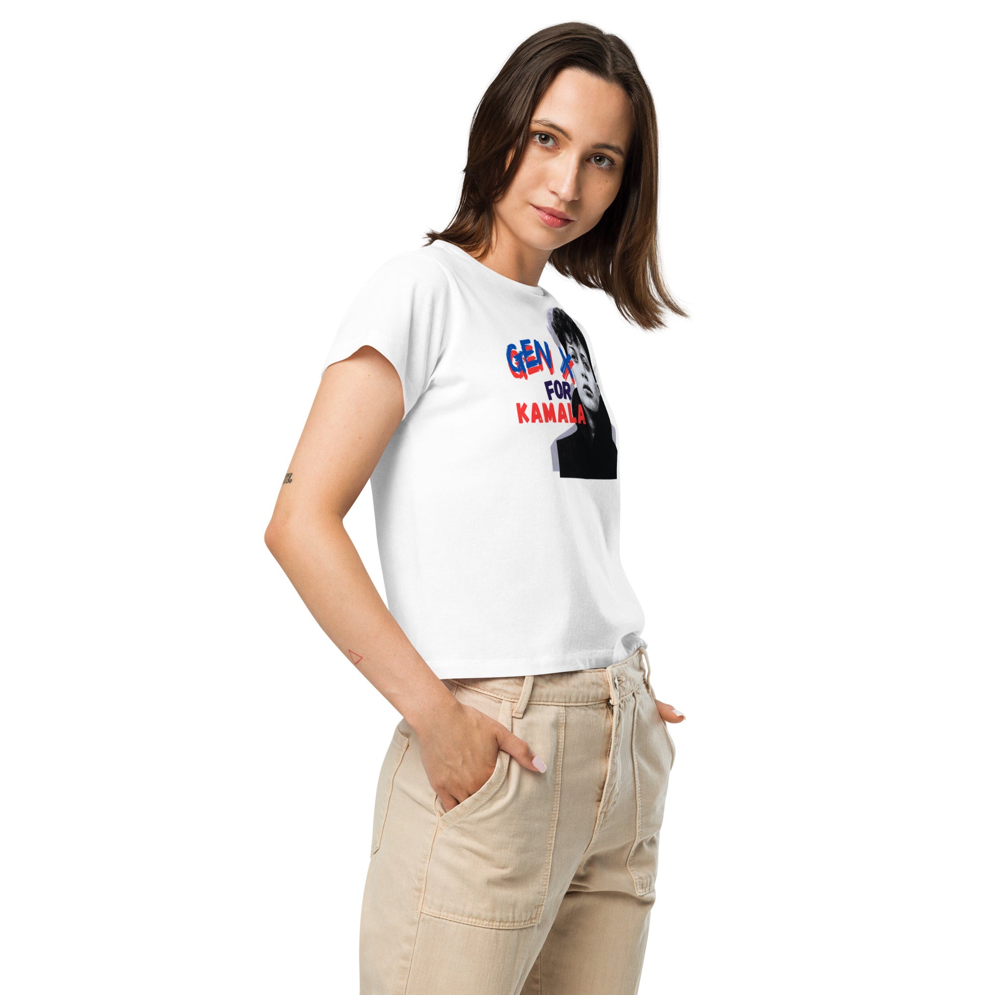 Kamala for President Women’s High-Waisted T-Shirt